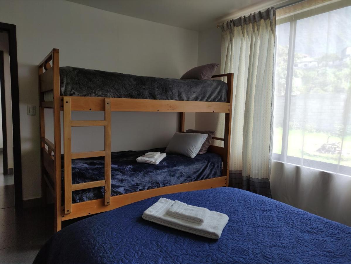 Elegante Apartamento Con Vistas Al Volcan Tungurahua Baños Exterior foto